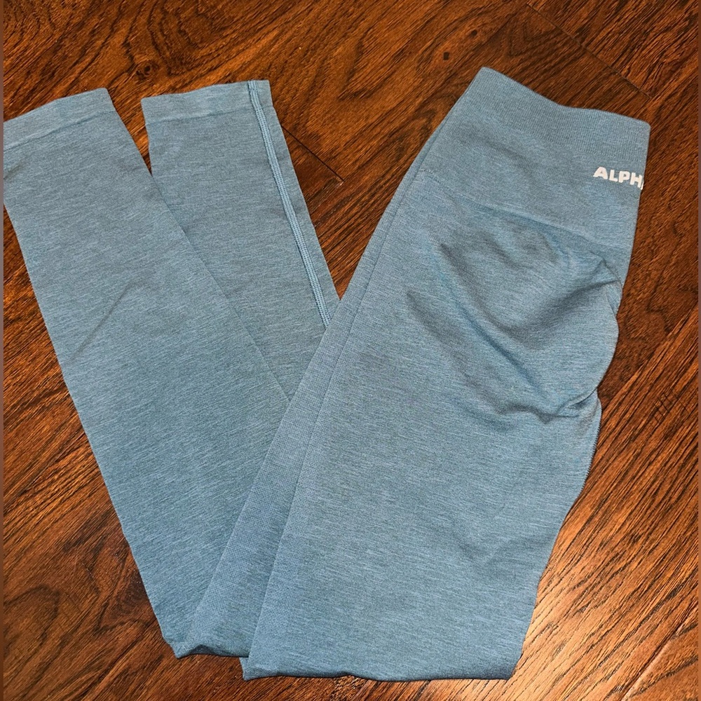Blue Alphalete Amplify Leggings
